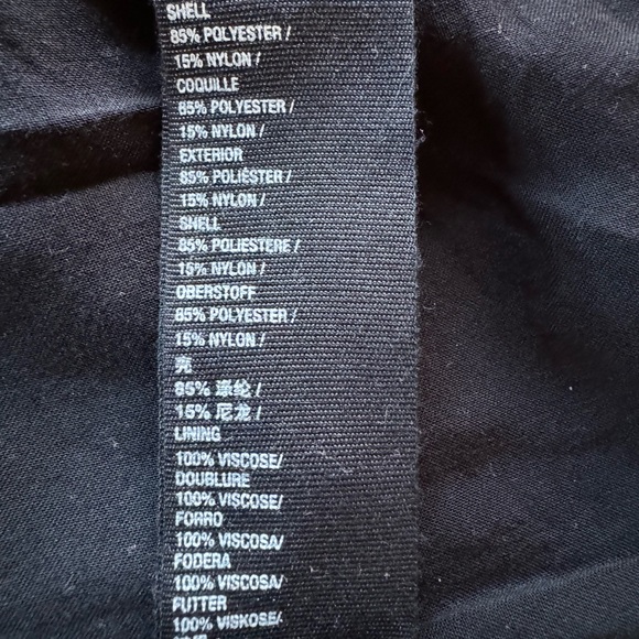 We the free soft, ribbed, black blazer - Picture 5 of 7